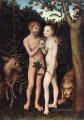 Adán y Eva 1533 Lucas Cranach el Viejo